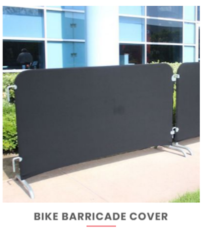 Black  Barricade Cover 8'