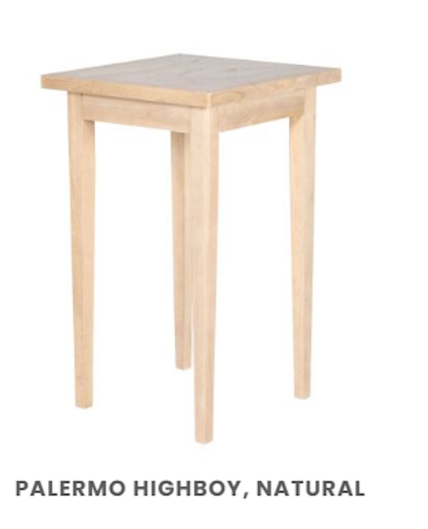 Palermo Highboy Natural