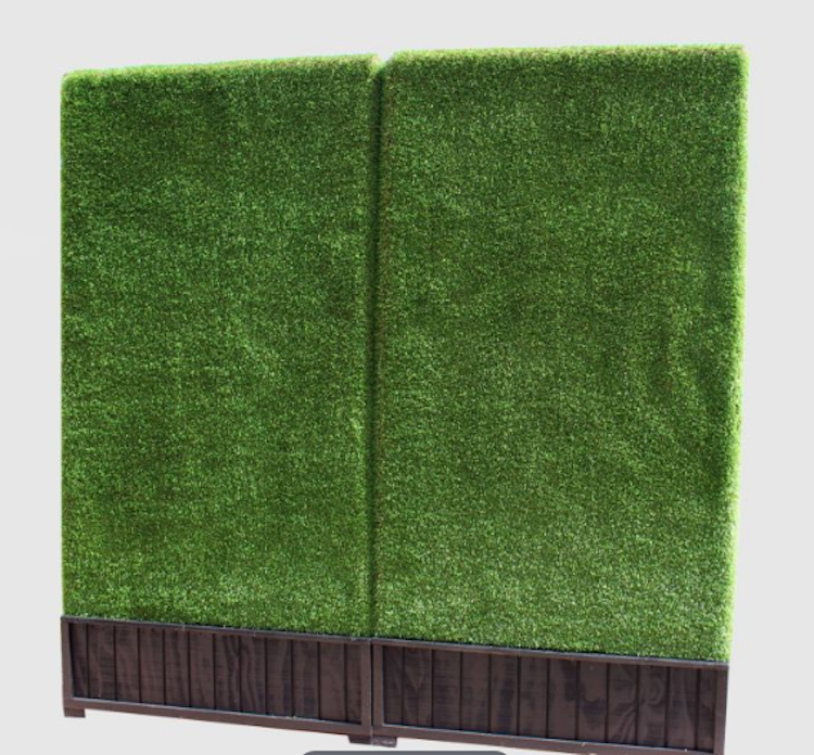 Hedge Green 4`x8`