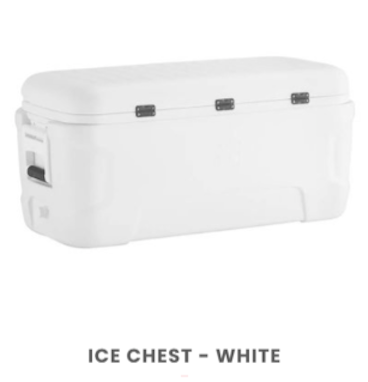 Ice Chest White 150Qt