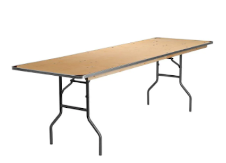 8' Banquet Table