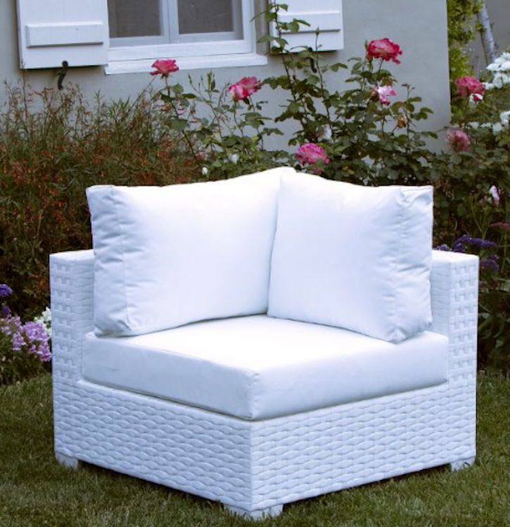 Mirage White Corner
