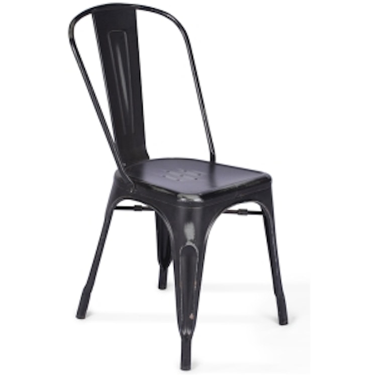 Black Metal Chair