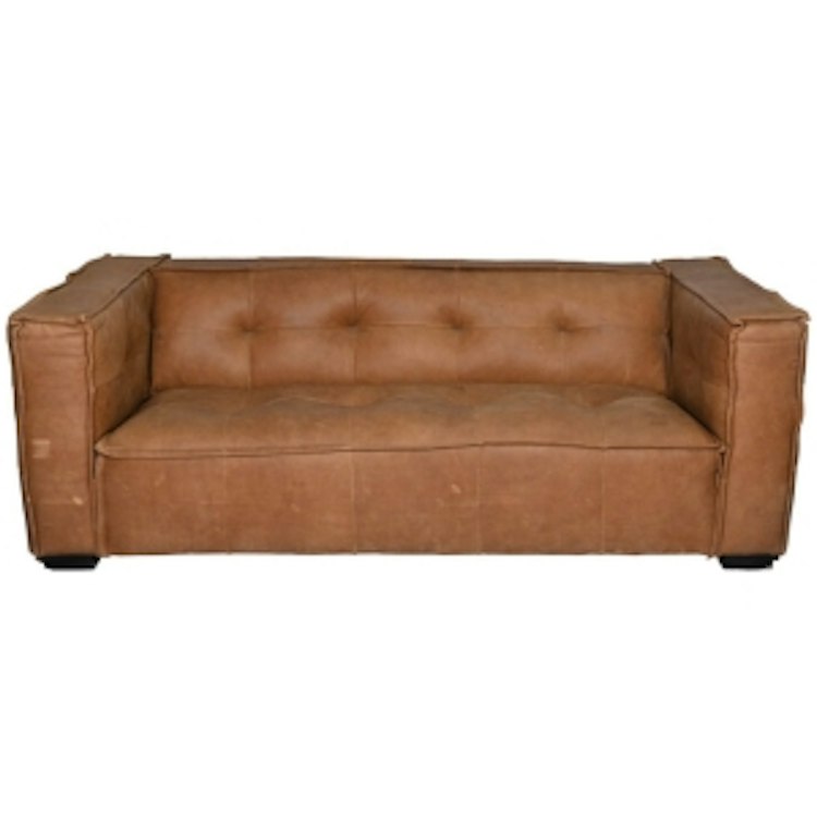 E-Dan Cognac Sofa
