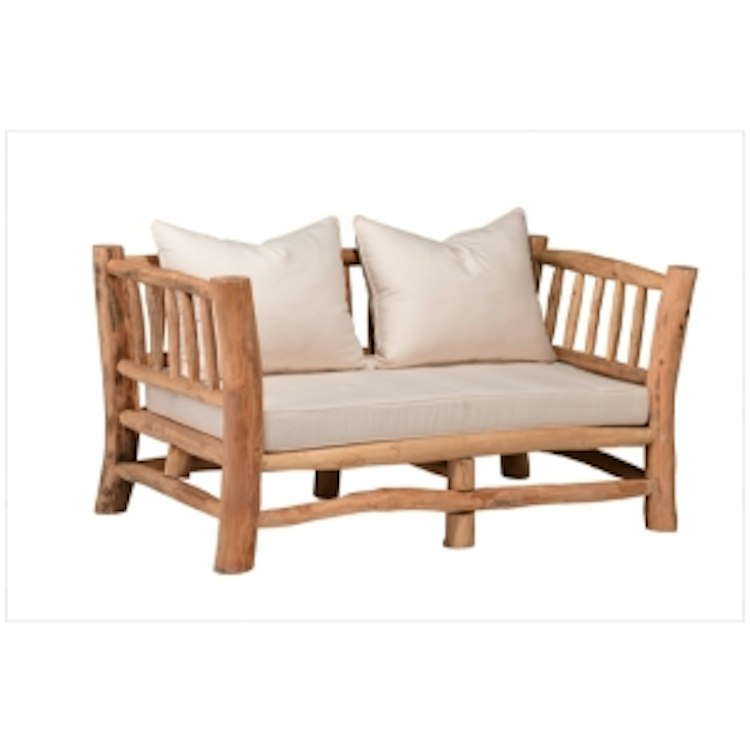 River Log Love-Seat