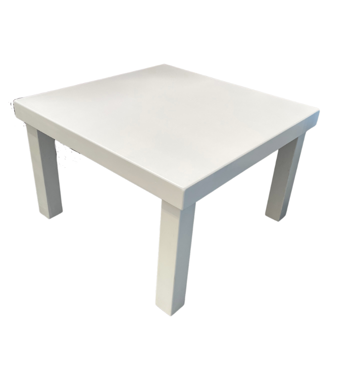 White Square Coffee Table