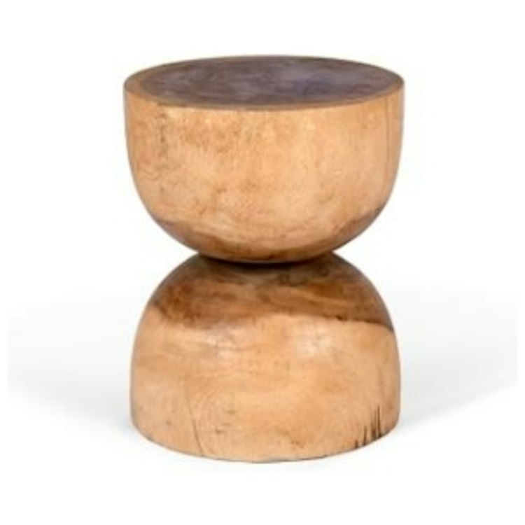 Hourglass Stool/Side Table