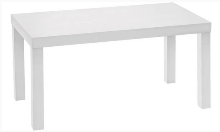 White Communal Table