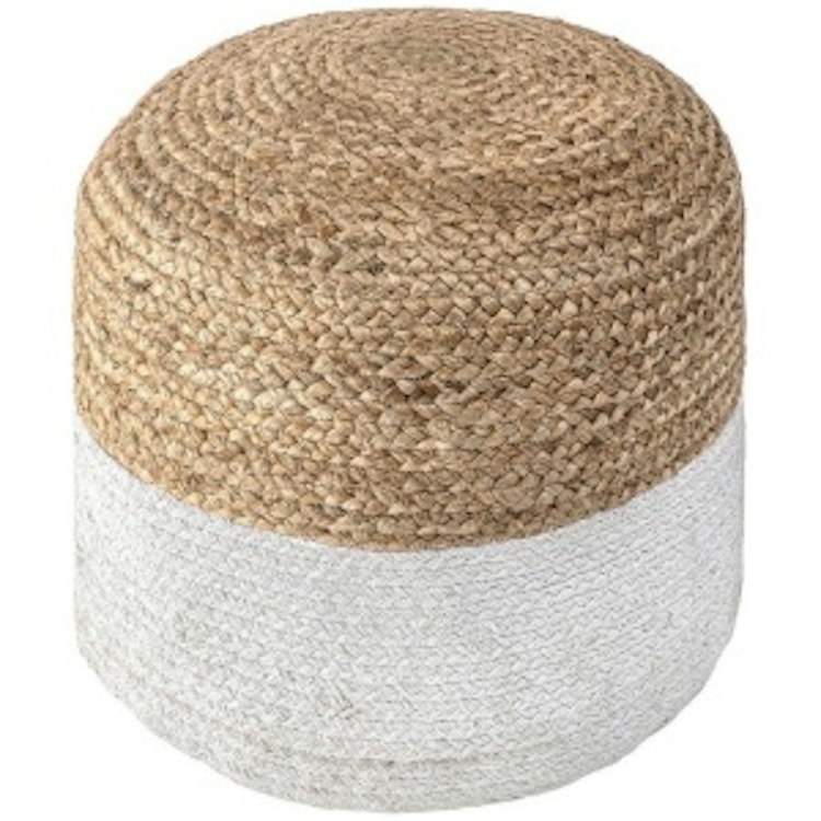 Two Tone Pouf