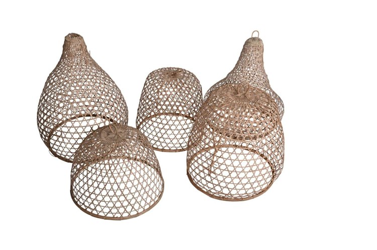 Rattan Wicker Lamp Shade