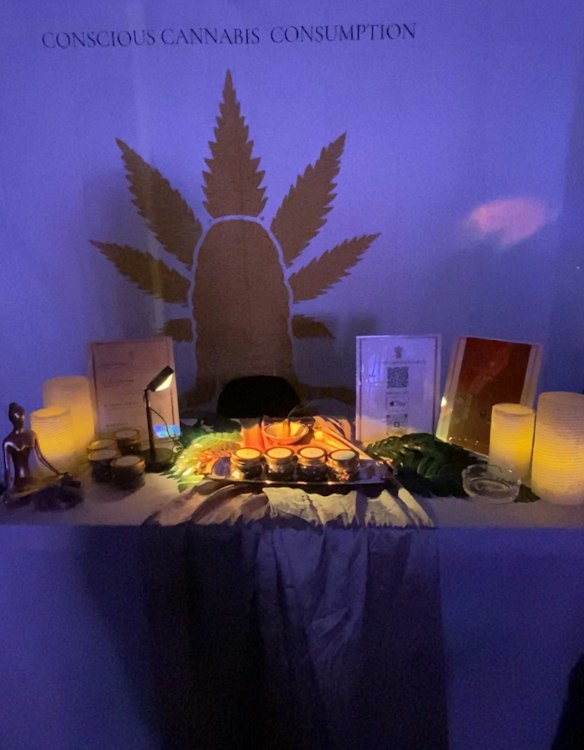 Live Flower Rolling Bar