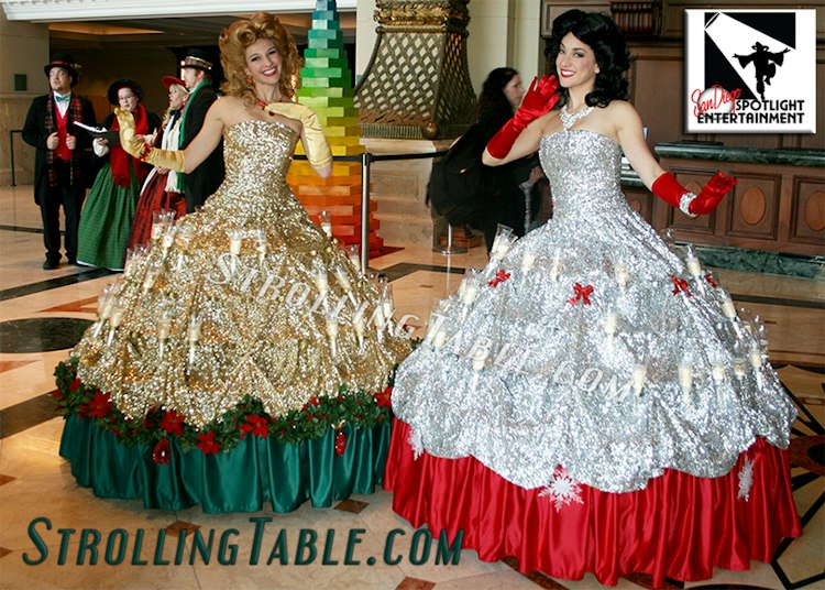Strolling Champagne Dress