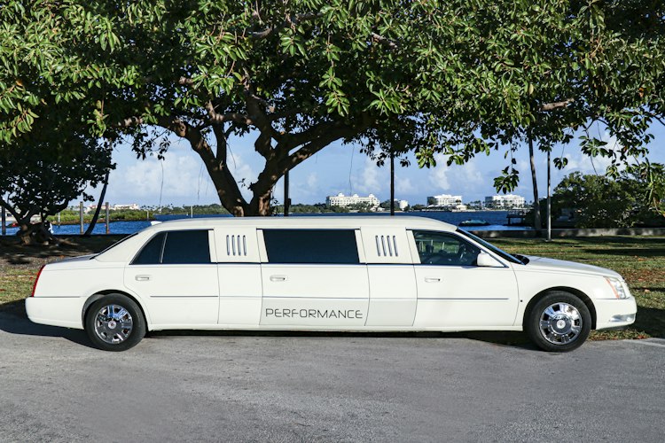 White Cadillac Limousine Service