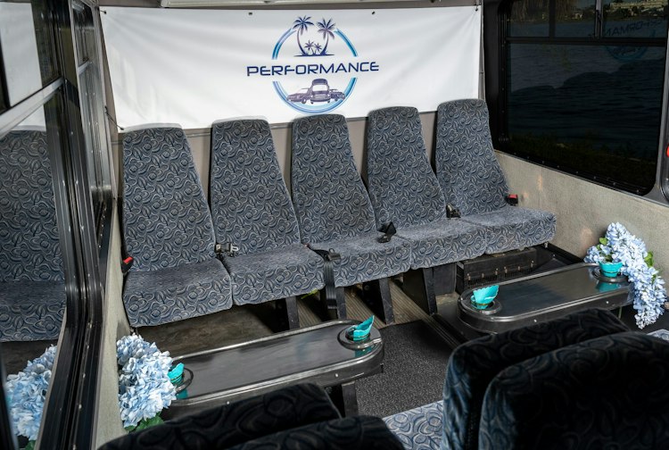 White International Party Bus