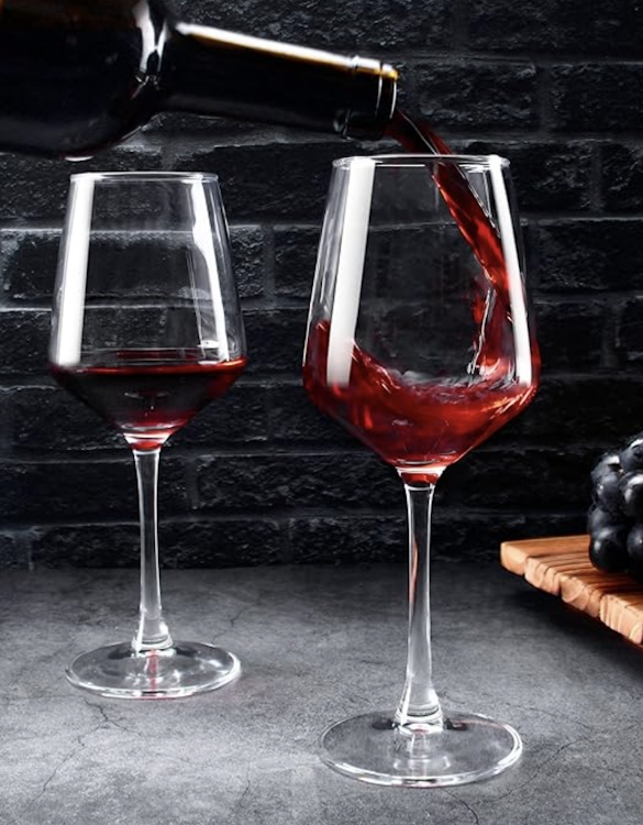 12 Oz Red or White Wine glass