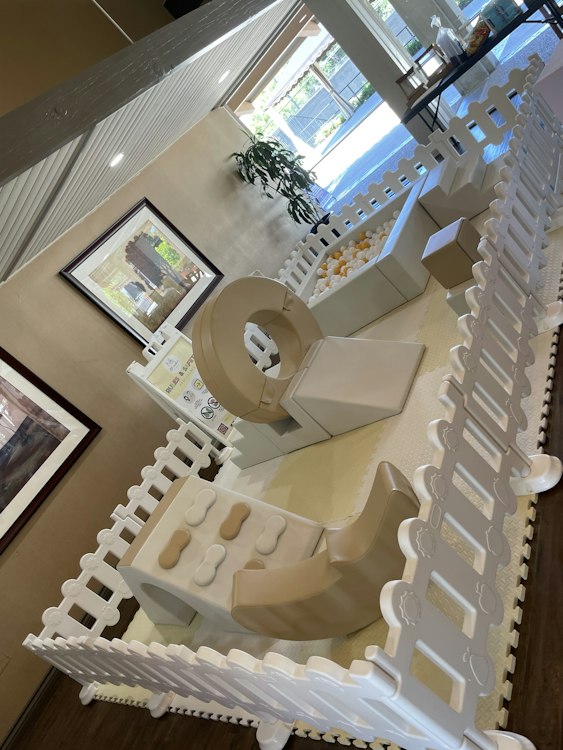 Tan & White Soft Play Set