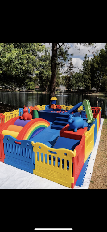 Rainbow Soft Play Set