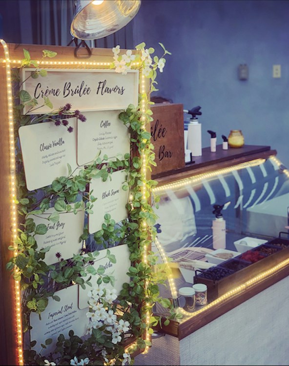 Brulee Bar for 150 (2 hours service)