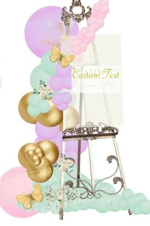 Easel Balloon Display