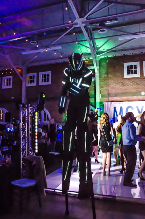 Giant LED Robot