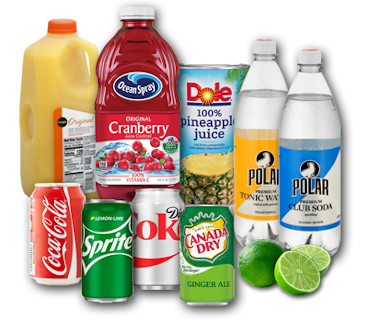 Mixers & Garnishes Package