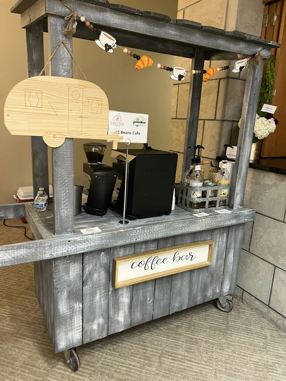 Hot & cold beverages Cart - Indoor