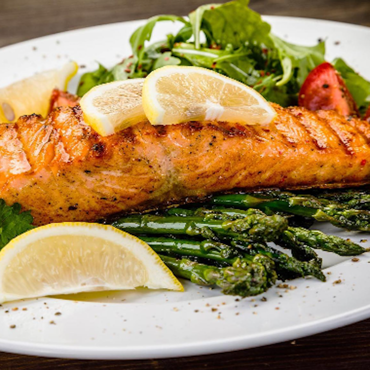 Salmon & Steak Menu