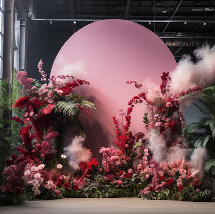 Pink Photoshoot Background