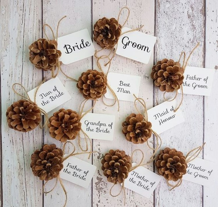 Pining For You Name Cards