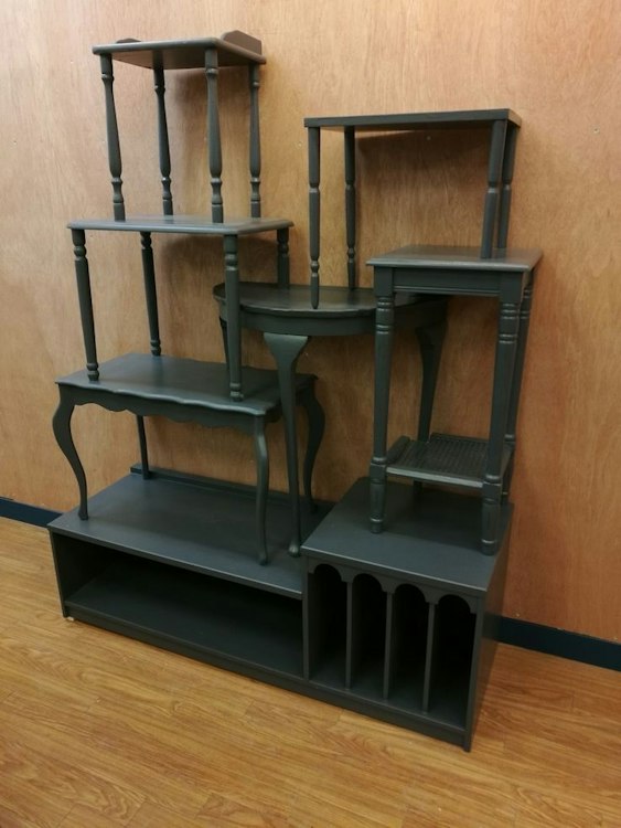 Stacked Tables Display