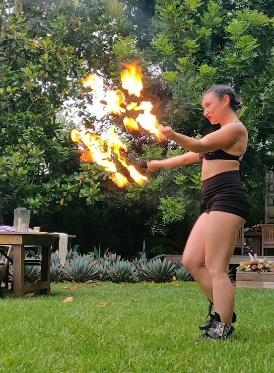 Fire Dancer - Upgrade Short Set to Long Set