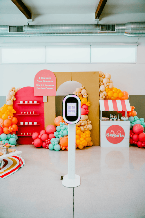 Open-Air Digital Photo Booth Rental