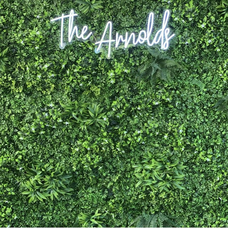 Greenery Flower Wall