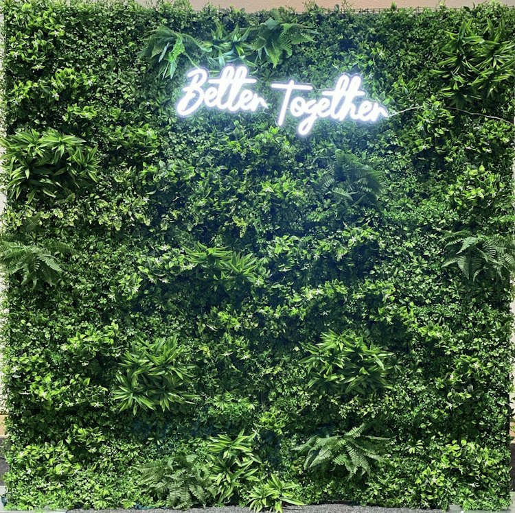 Greenery Flower Wall