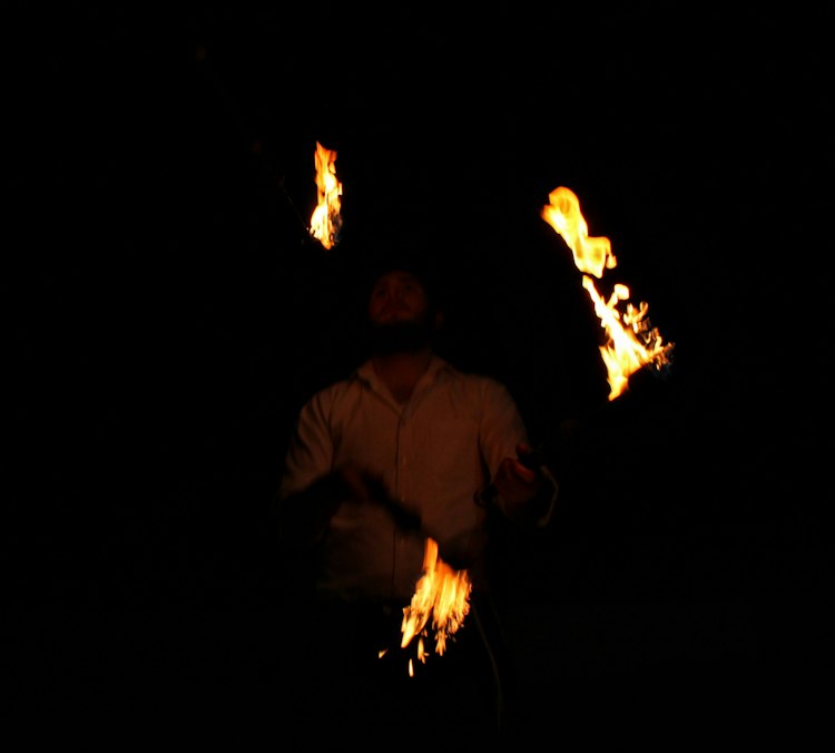 Fire juggling - Gold Package