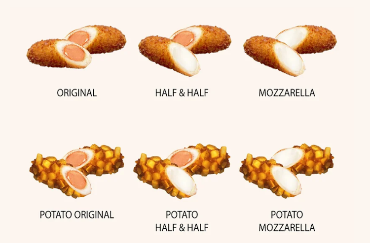 Mochi Corn Dogs-5 pieces