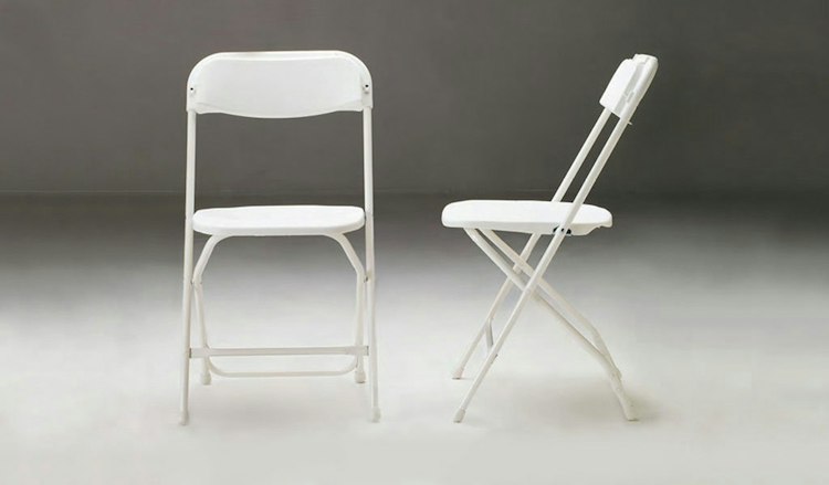 Folding Chairs White
