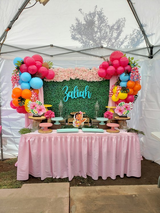 Candy Table Moana