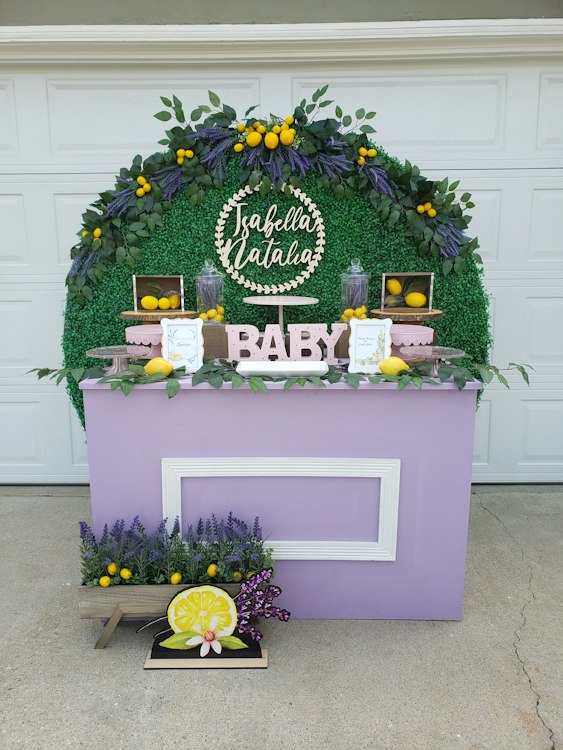 Candy Table Lemon & Lavender