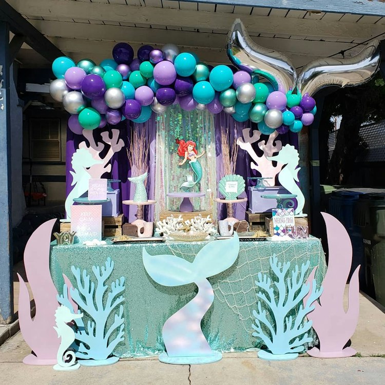 Candy Table Mermaid