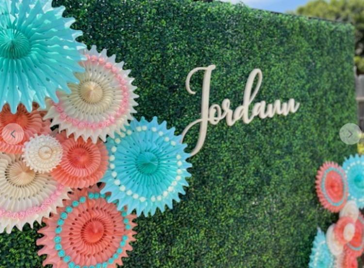 Grass Wall Backdrop