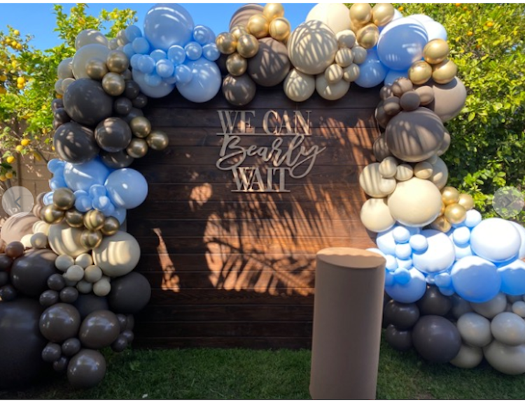 Wooden Square Backdrop