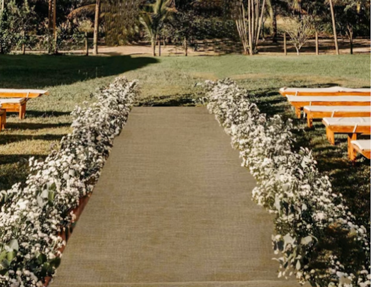 Jute Aisle Runner