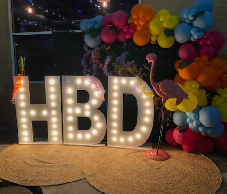 Marquee Letters & Numbers