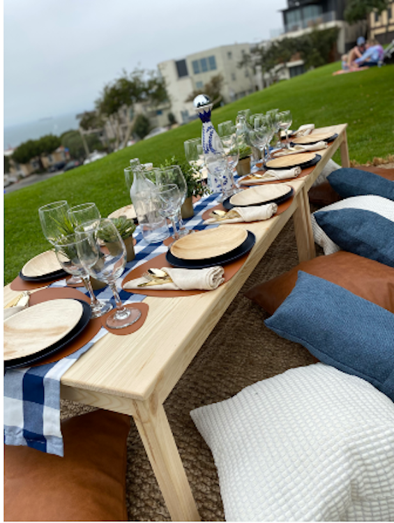Low Picnic Table