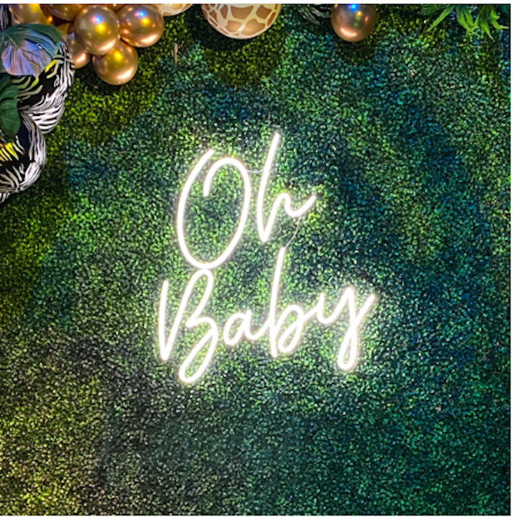 Oh Baby Neon Sign