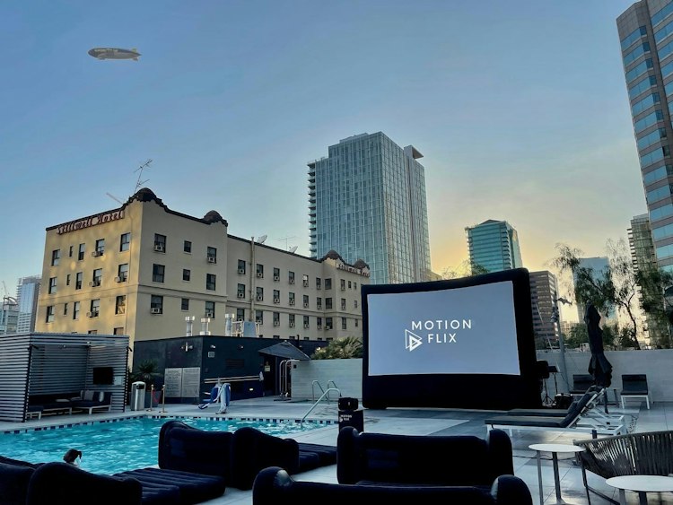 20 ft Movie Screen Package
