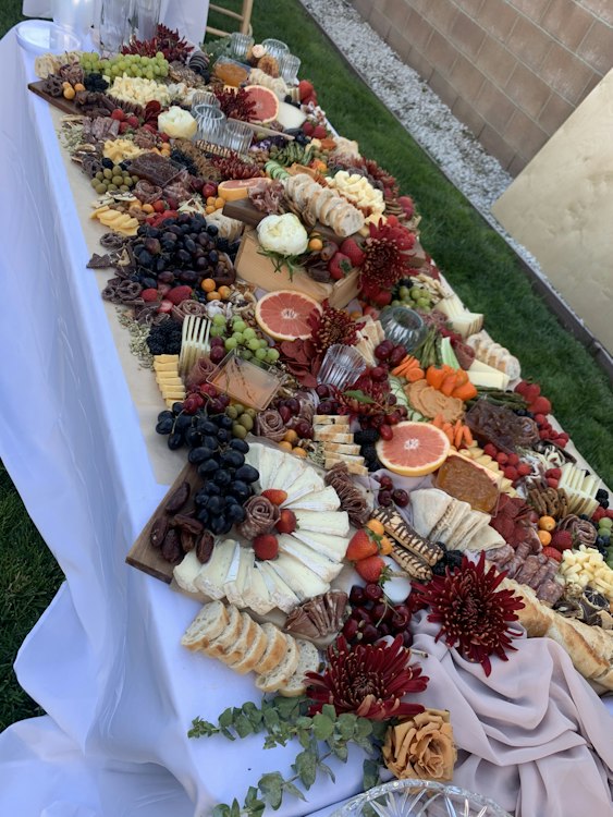 6FT Table Spread Charcuterie Board