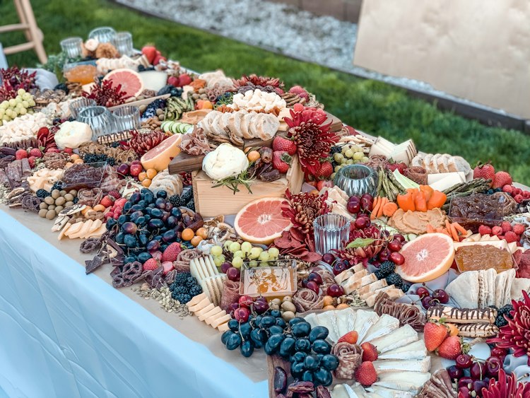8FT Table Spread Charcuterie Board