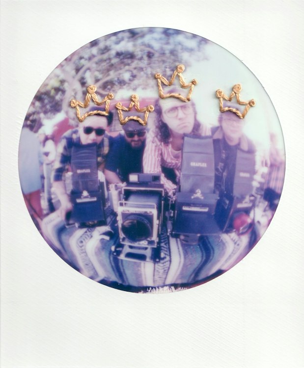 Custom Embroidery on Polaroid